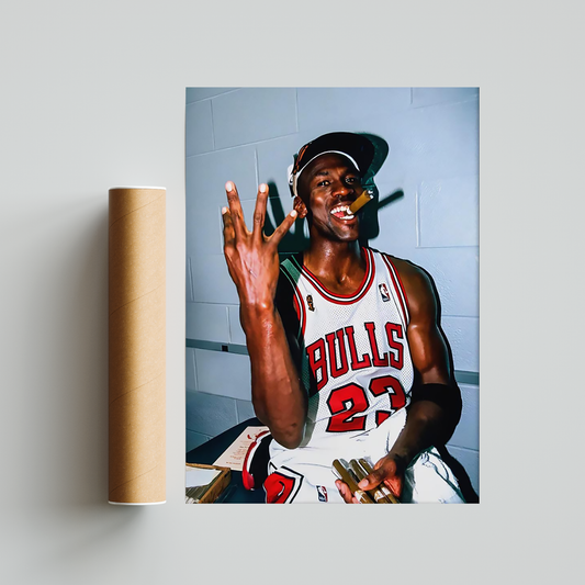 Michael Jordan Chicago Bulls Coloured