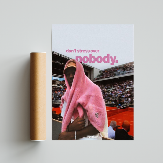 Tyler The Creator 'Don't stress over nobody.'