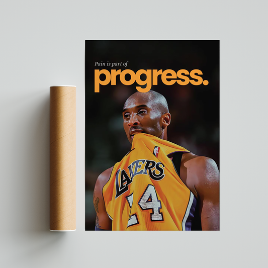 Kobe Bryant 'Pain Is Part Of Progress'